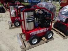 Magnum 4000 series Gold hot & cold psi washer, 15hp gas engine