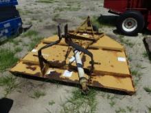 King Cutter 6ft 3pt hitch bush hog