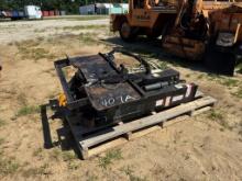 Danuser SM40 skid steer hyd post hammer, s/n: 6066