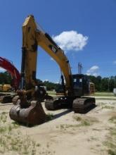 2011 CAT 336EL excavator, closed A/C cab, 35inch steel tracks, 55inch CAT digging bucket, manual thu