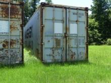 Maersk 40ft high cube Sea Container, s/n: MSKU8702035