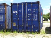 APL 20ft Sea Container, s/n:APZU3718304