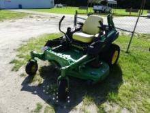 2015 JOHN DEERE Z915B zero turn lawn mower, 25hp gas engine, 60inch cut, 664hrs, s/n: 1TC915BCCFT040