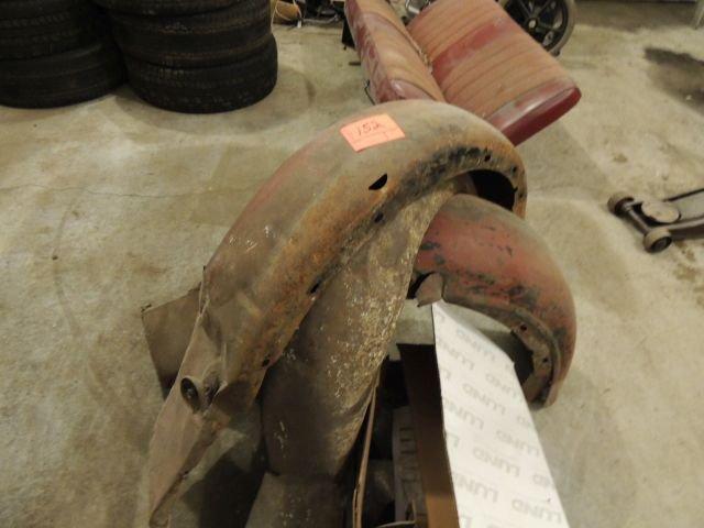 Antique vehicle fenders