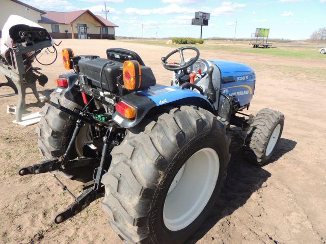 New Holland Boomer 50 tractor, FWA, 3pt, hyd, PTO, Diesel, only 503 hours,