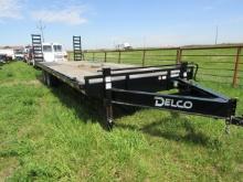 2022 Delco Tandem Axel Trailer (A)