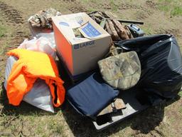 Pallet of sporting goods