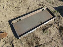 Solid Mounting Plate - New Skid Steer Attachment