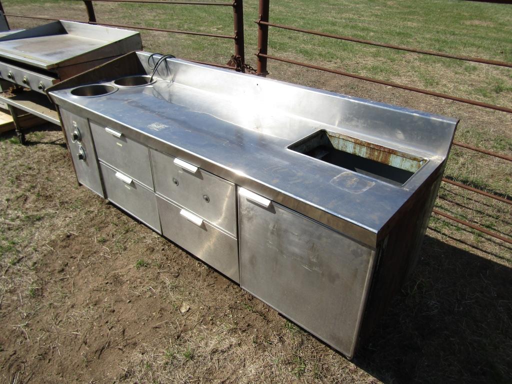 Steam Table - 1 Prep Stainless
