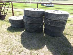 10 Semi Tires all to go