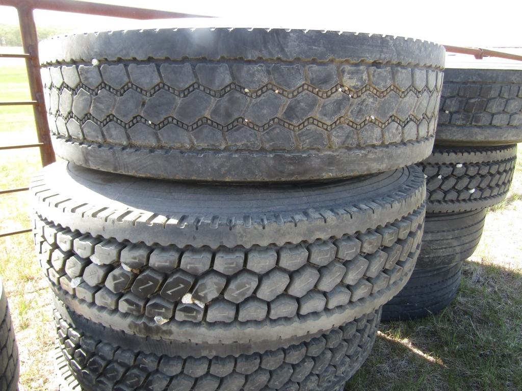 10 Semi Tires all to go