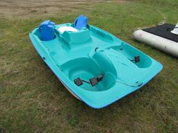 Turcoise Paddle Boat