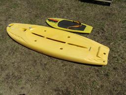 Yellow Pelican Water Board and Knee Ski Board