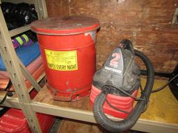 Grease Rag 10 Gallon Waist Can