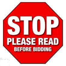 Buyers Please Read