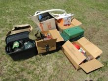 Pallet of Camping Supplies and Misc