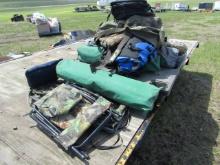 Pallet of Misc camping items