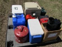 Pallet of Camping supplies