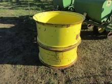 2 Dual Rims 18x38
