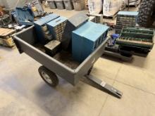 Lawn Cart full of Organizers and Other