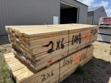Lumber Unit 2x6x104 5/8 inch - 120 Pieces