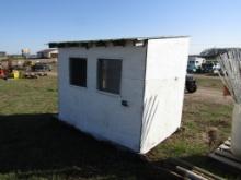 6x8 Wooden Frame Chicken Coop