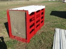 Livestock Crate with Winter Sides