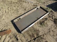 Solid Mounting Plate - New Skid Steer