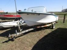 1962 Crestliner Boat with Trailer