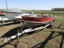 1985 Spartan Trailer 16ft. and 1985 Lund Boat 16ft
