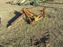 Yellow 6 Foot, 3pt. Back Blade