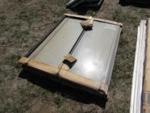 3 - 4x5 Aluminum Gerkin 3 Season Windows