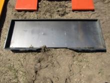 Quarter Inch Skid Steer Plate