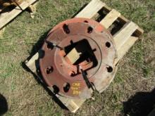 1 - Set of  Series Case Rear Wheel Weights