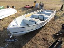 1992 Alumacraft 14 Foot Boat