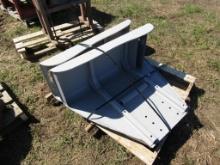 1 - Set of Flat Top Fenders