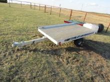 2005 Aluminum Floe Trailer 5x8 Tilt Bed