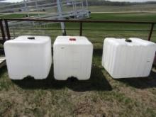 3 - 250 Gallon Tote Barrel's