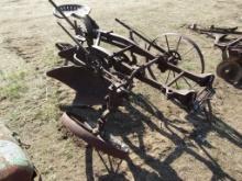 2 Bottom Plow on Steel Wheels