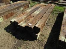 Rail Road Ties 8ft - 10 in a Bundle