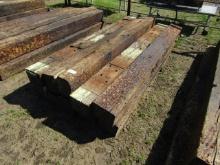 Rail Road Ties 8ft - 10 in a Bundle