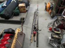 Fishing Rods (6) Alpha Reel