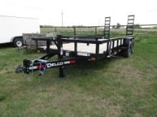20ft. Delco Equipment Trailer