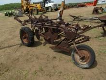 International No.8 3 Bottom Slat Plow