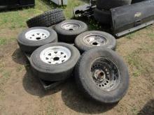 Pallet of 6 tires