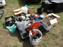 Pallet of Tools and Shop