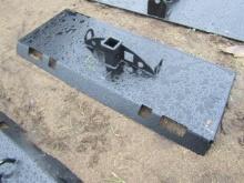 HD 1/2 Moon Skid Steer Receiver Hitch