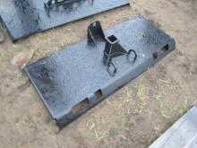 HD  Skid Steer Receiver Hitch w/Holders