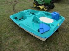 Turcoise Paddle Boat