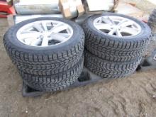 4-Firestone Winterforce Tires